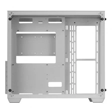 Mars Gaming Torre Gaming MCV3W Blanca, Caja PC ATX/E-ATX XXL con Doble Ventana de Cristal Templado, Estructura Modular, Soporte para Refrigeración Líquida